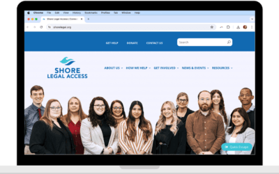 Shore Legal Access Website Design & Development